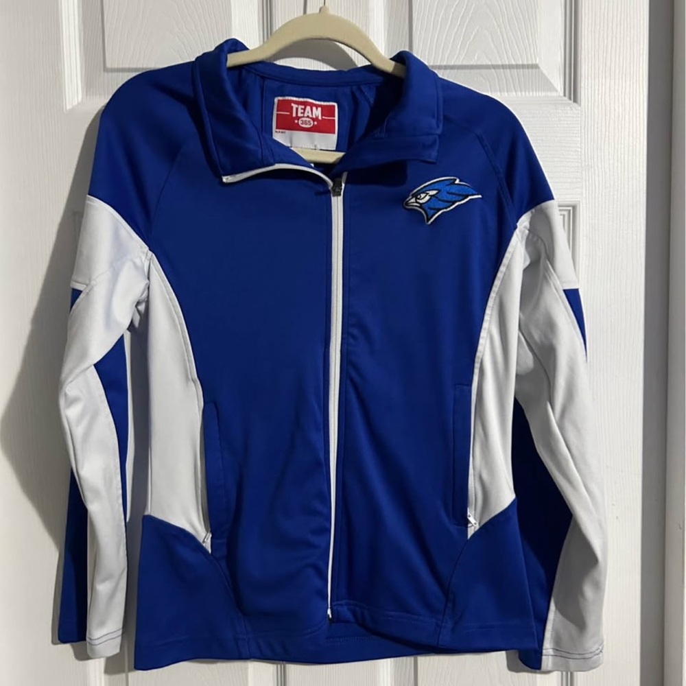 Women's Blue and White Jacket